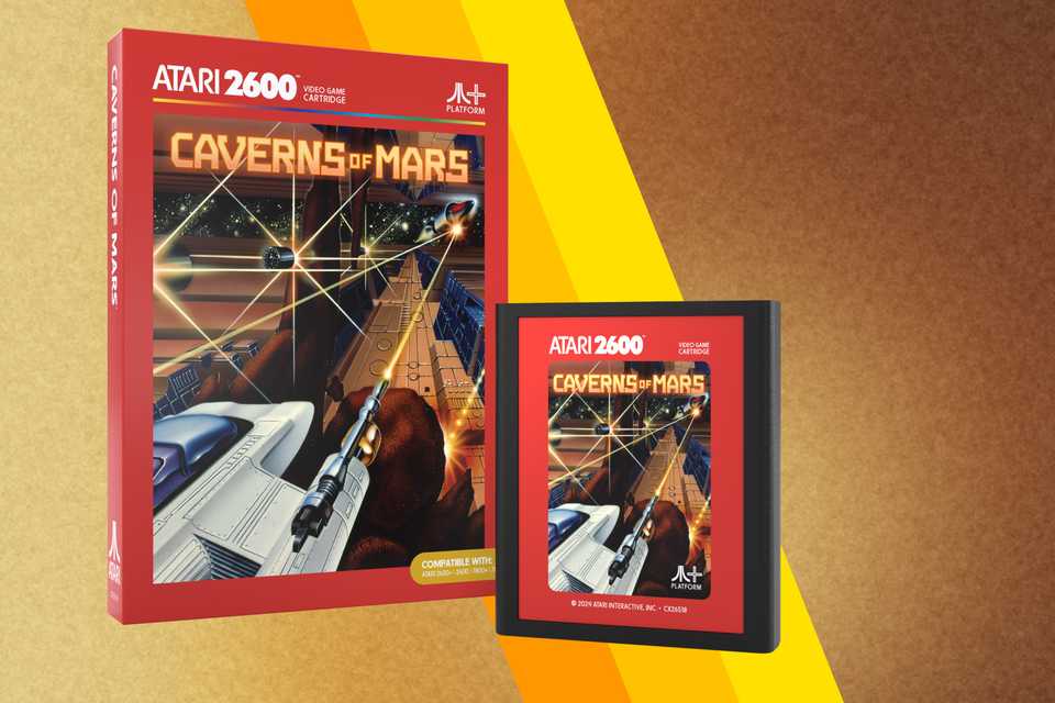 Jeu Space Cavern Atari 2600/7800/2600+ - NTSC - 1982 - Cartouche Seule
