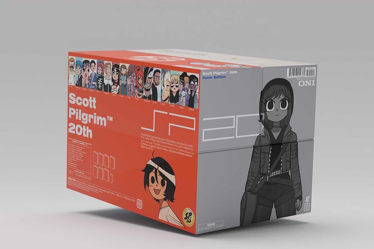 スコット・ピルグリム scott pilgrim 全巻box 米版 Amazon.com: Scott Pilgrim 20th Anniversary B&W Hardcover Box