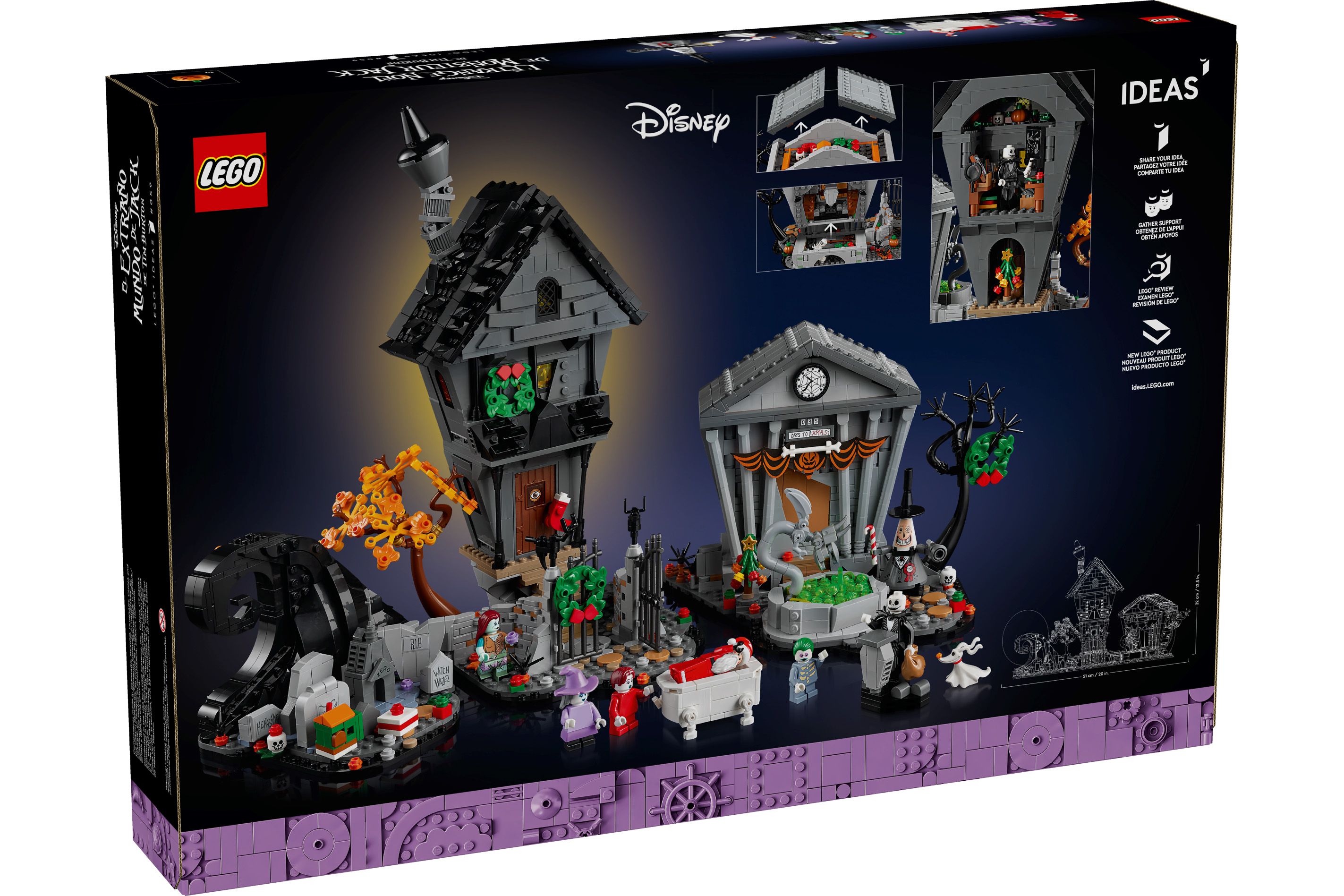 What's this?! The Lego Nightmare Before Christmas set is now available