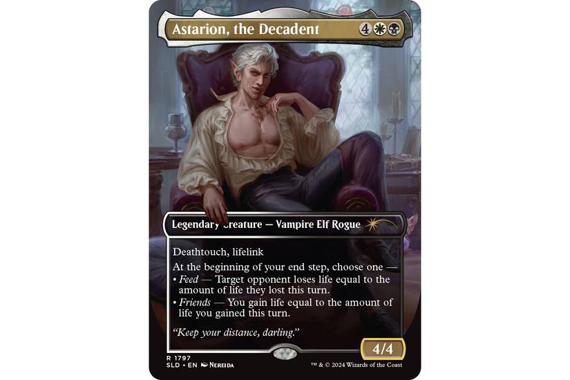 Astarion Secret Lair revealed for Magic: The Gathering Astarion Secret Lair revealed for Magic: The Gathering