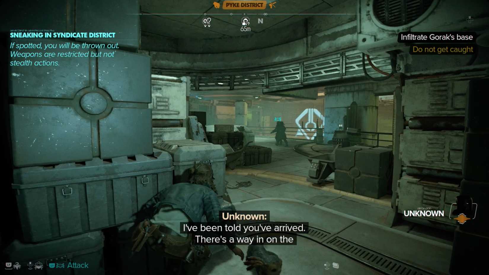 Pyke Syndicate District and Gorak base walkthrough in Star Wars Outlaws