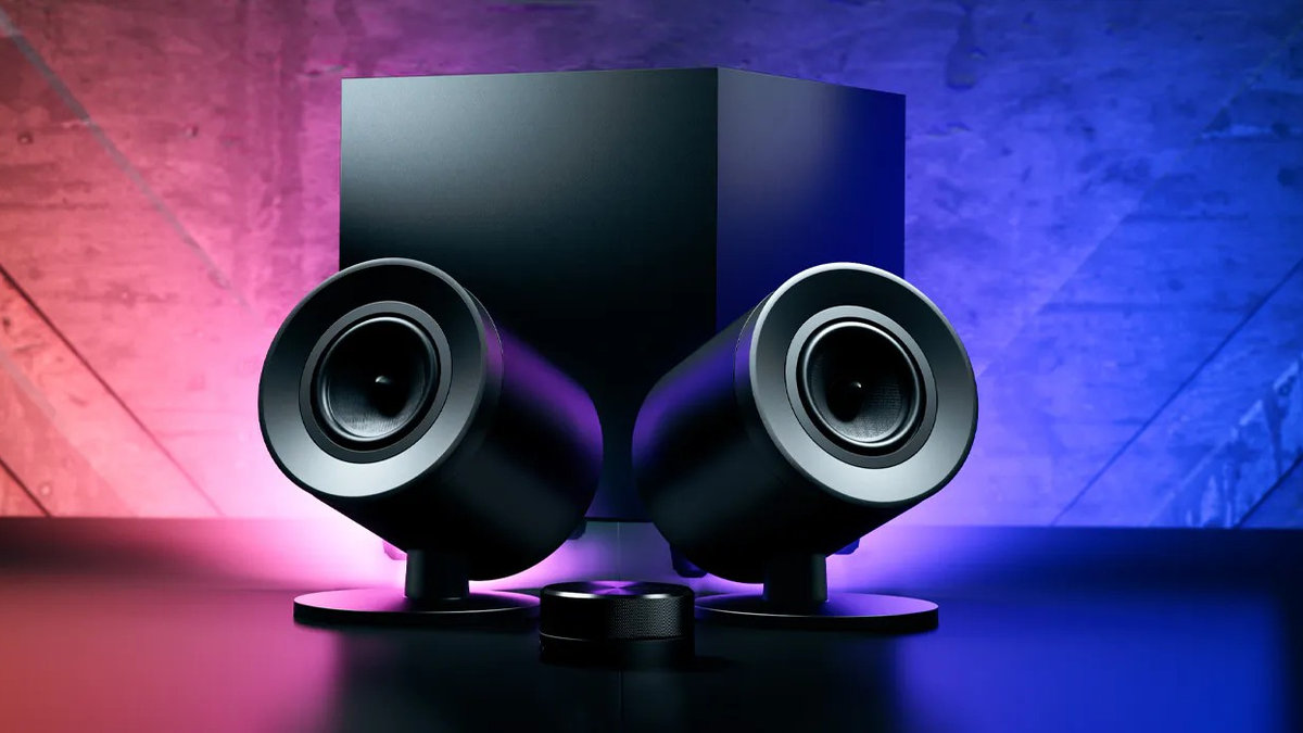 Save over $150 on the Razer Nommo V2 Pro speakers