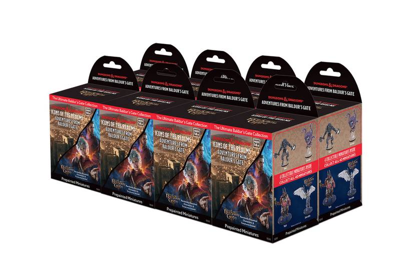 wizkids booster box D&D Icons of the Realms: 50th Anniversary Where to buy Baldur's Gate