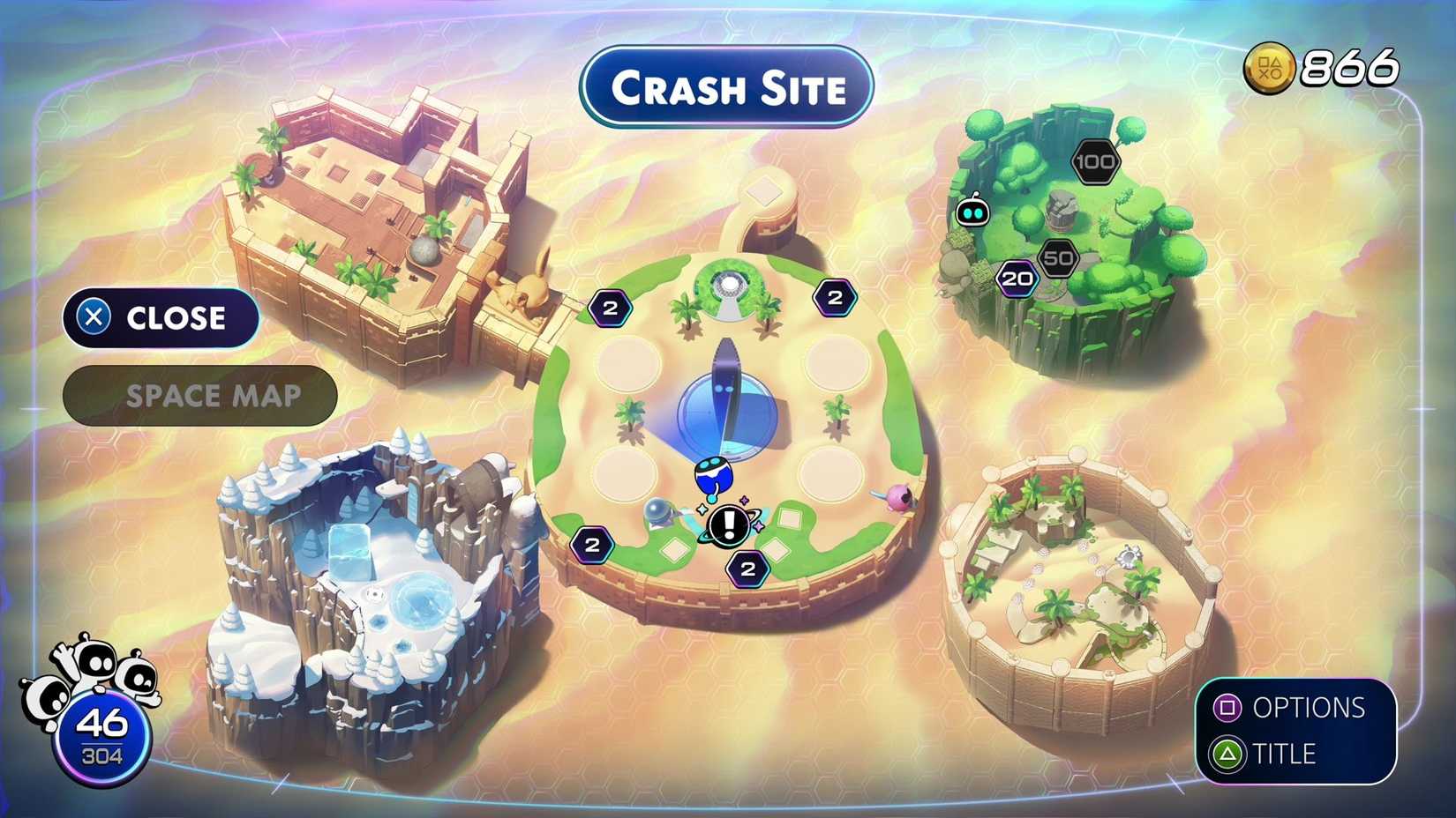 All Astro’s Playroom special bot locations to unlock in Astro Bot