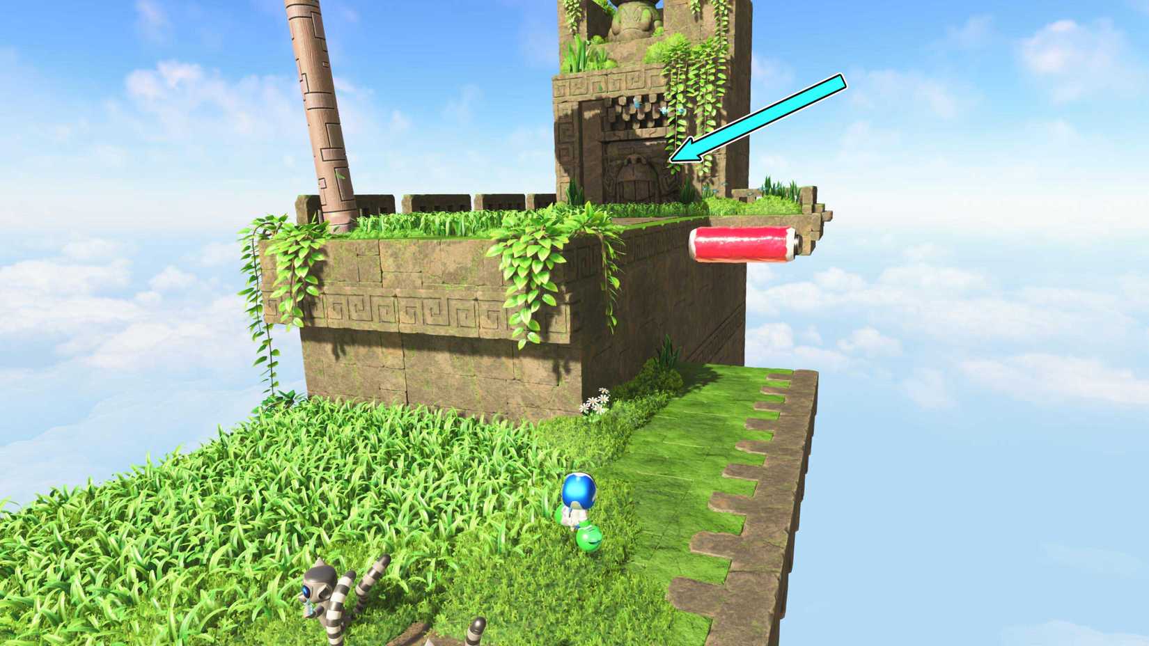 All Gorilla Nebula bots locations in Astro Bot