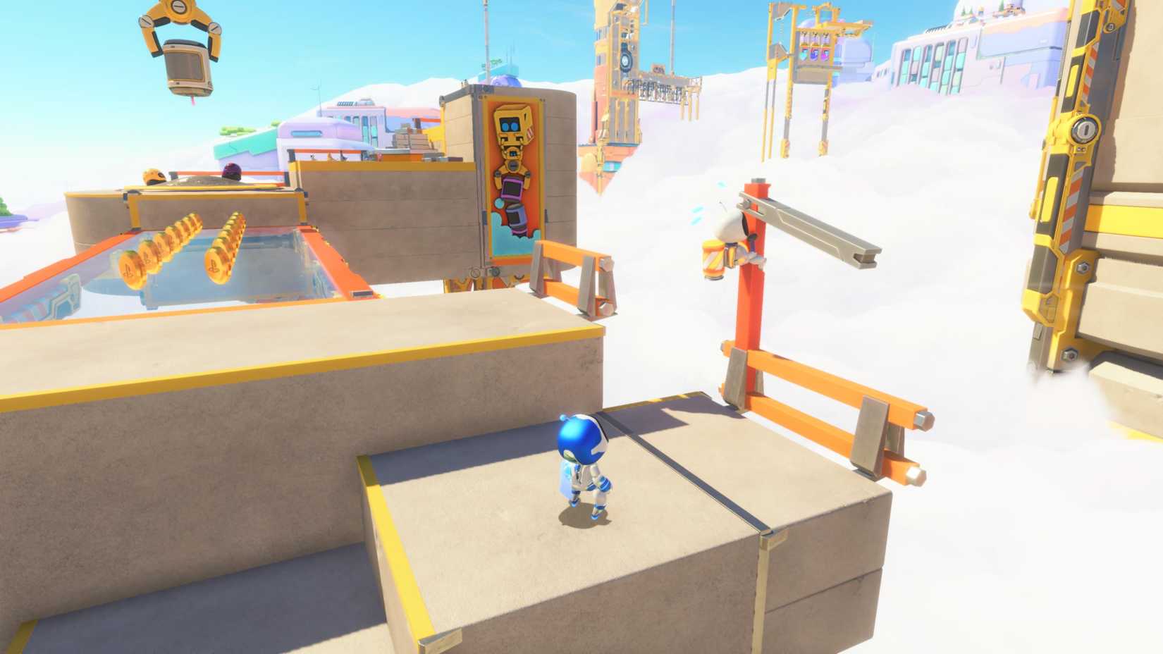 All Gorilla Nebula bots locations in Astro Bot