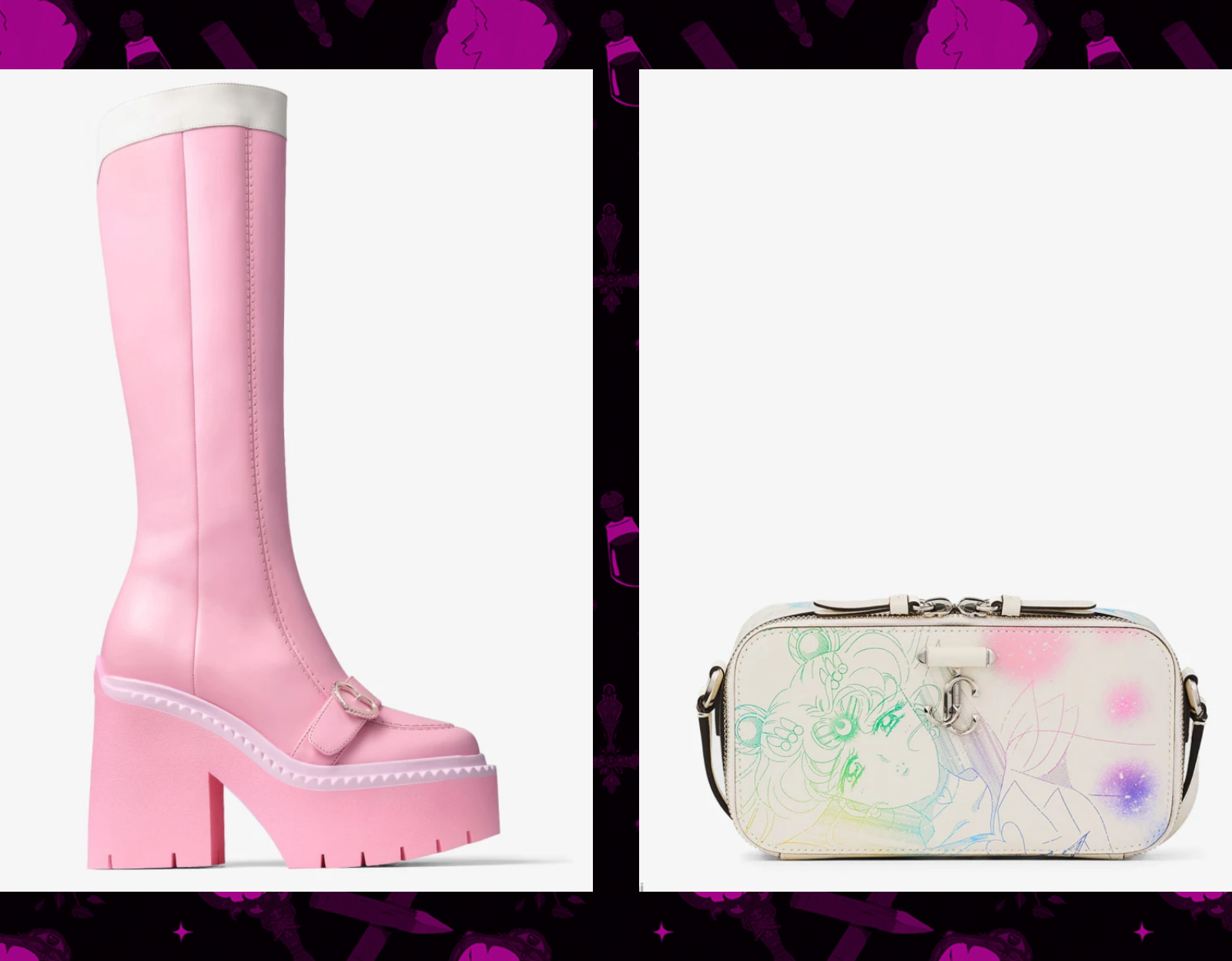 The Sailor Moon x Jimmy Choo collection is a glorious anime