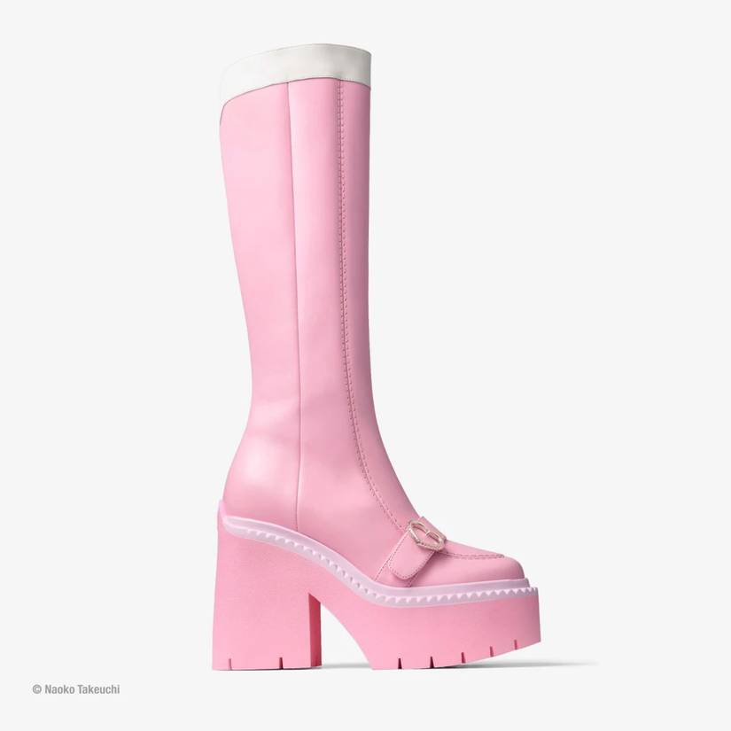 yellowbob　JIMMY CHOO セーラームーンスニーカー24cm ジミー チュウが『美少女戦士セーラームーン』と