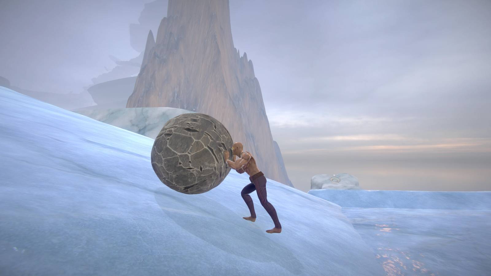 Pushing It! With Sisyphus is a challenging indie game
