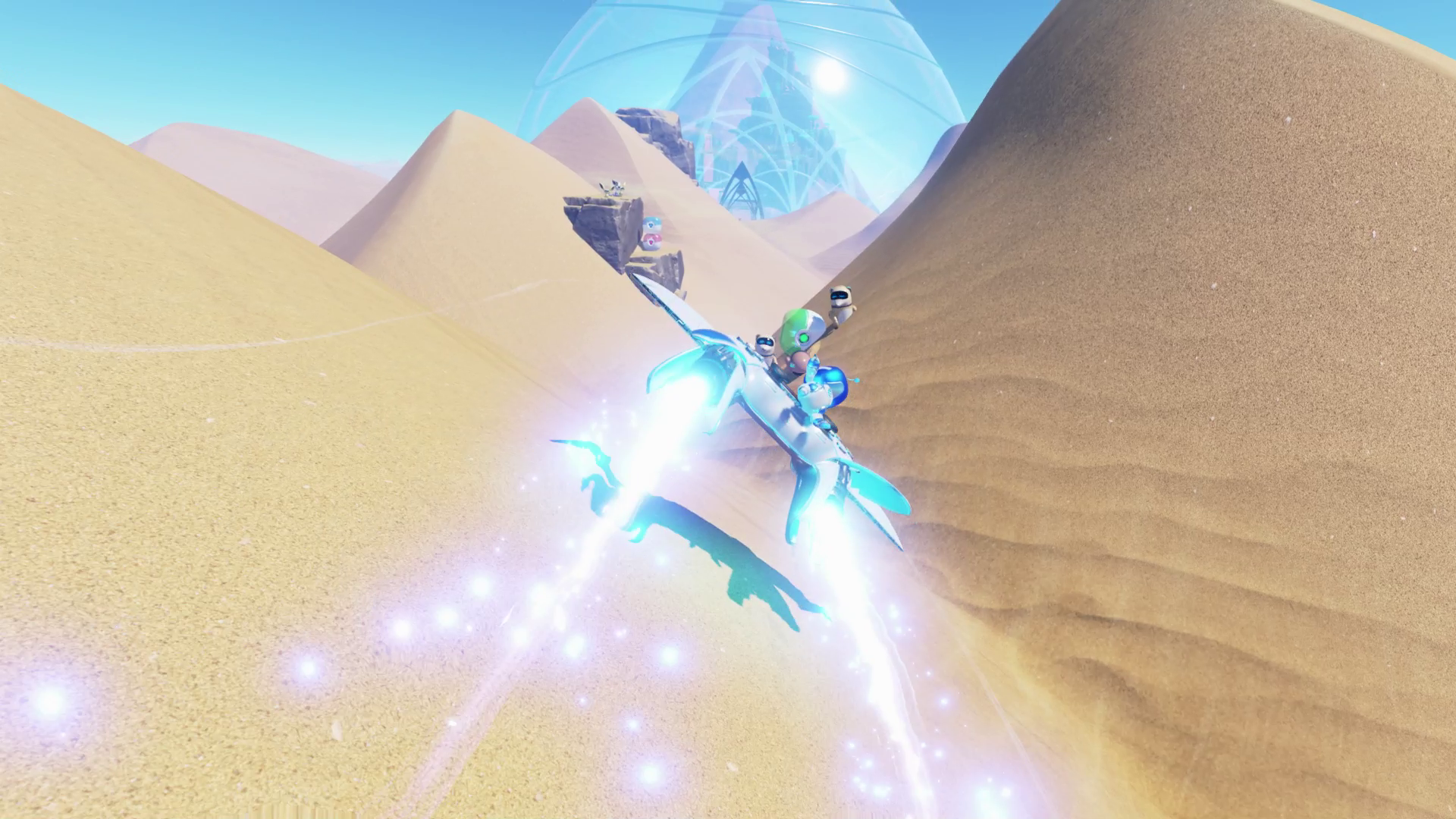 All 'Trapped In Time' bots and puzzle pieces in Astro Bot