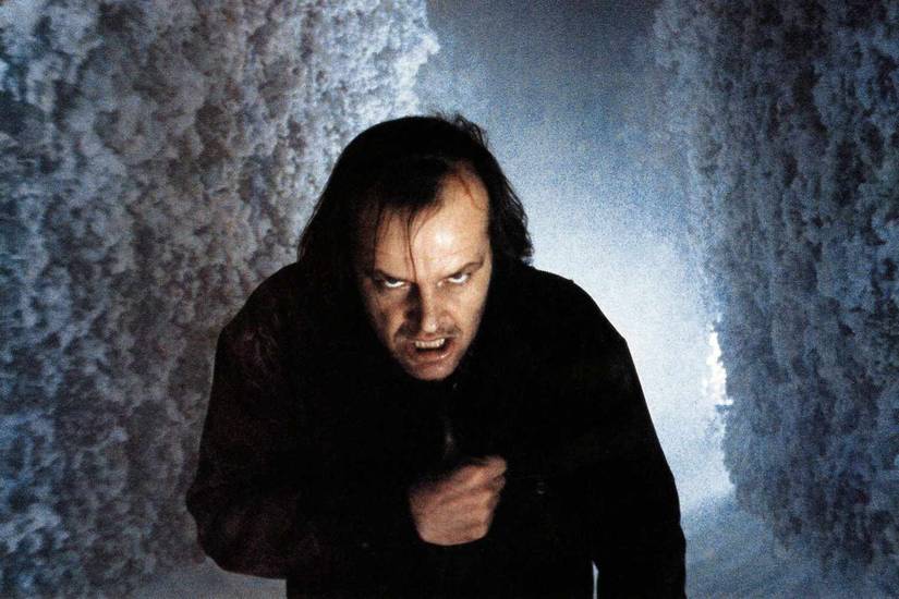 Jack Nicholson in the Shining