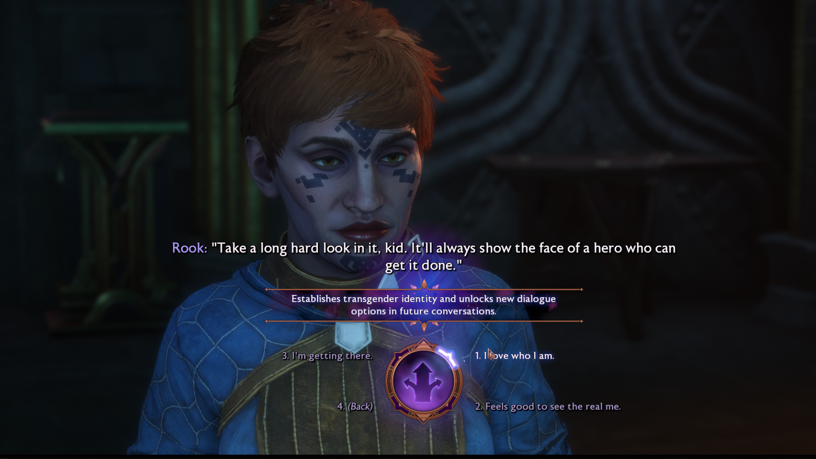 Is Rook Trans Dragon Age: The Veilguard offers trans and nonbinary role-playing