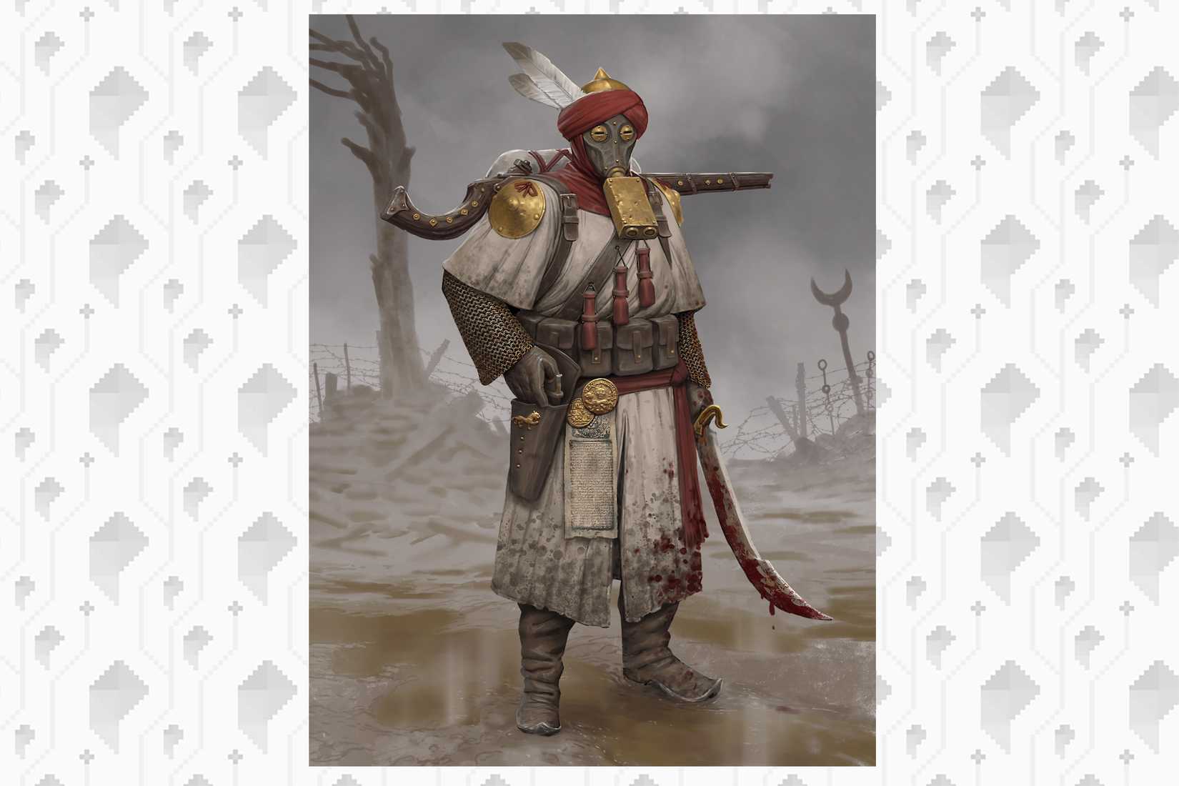 Azeb Awet Trench Crusade unchains the grimmest, darkest sci-fi miniature universe