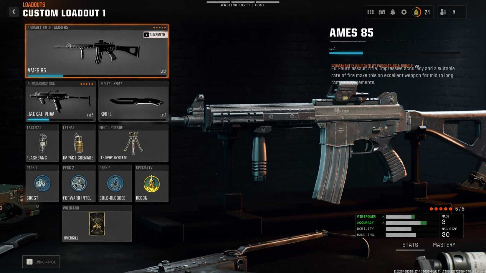 Best AMES 85 loadout and class build setup in Black Ops 6