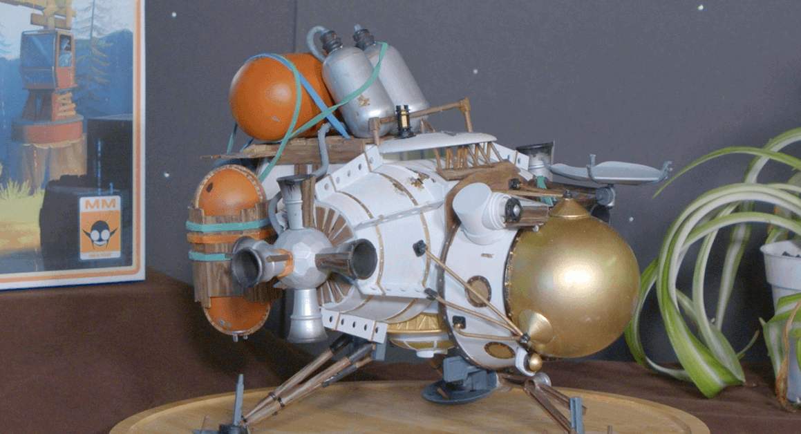Outer Wilds Hearthian Lander プラモデル You can now buy an adorable replica of Outer Wilds' Hearthian Lander