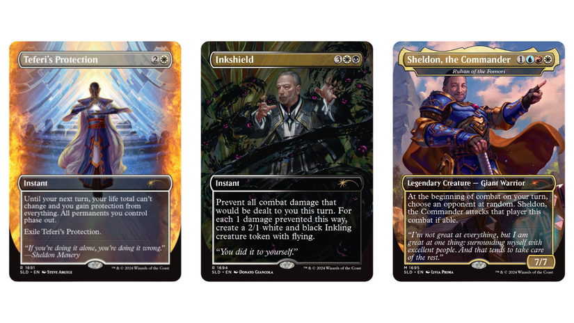 sheldon mtg card Sheldon's Spellbook RyuLand GmbH such as Inkshield Magic Secret Lair Sheldon's Spellbook
