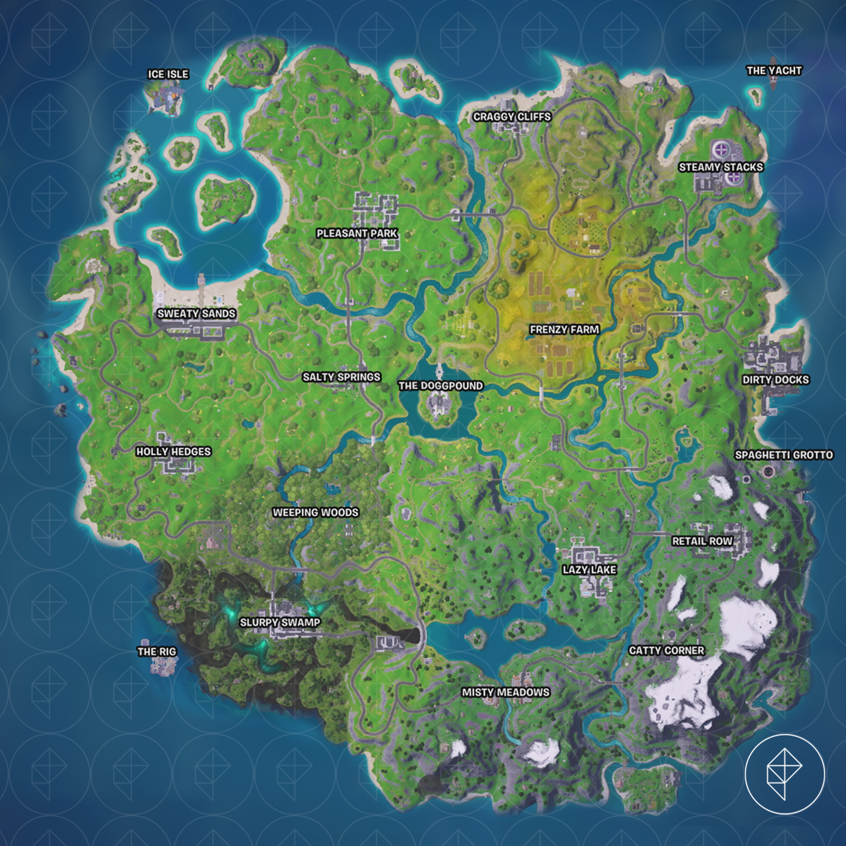 Fortnite Map Loot