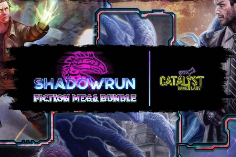 You can get over 80 Shadowrun books for just $30 at Humble