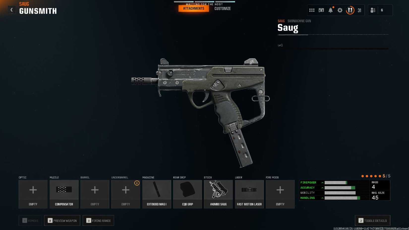 Black Ops 6 Aug Gun