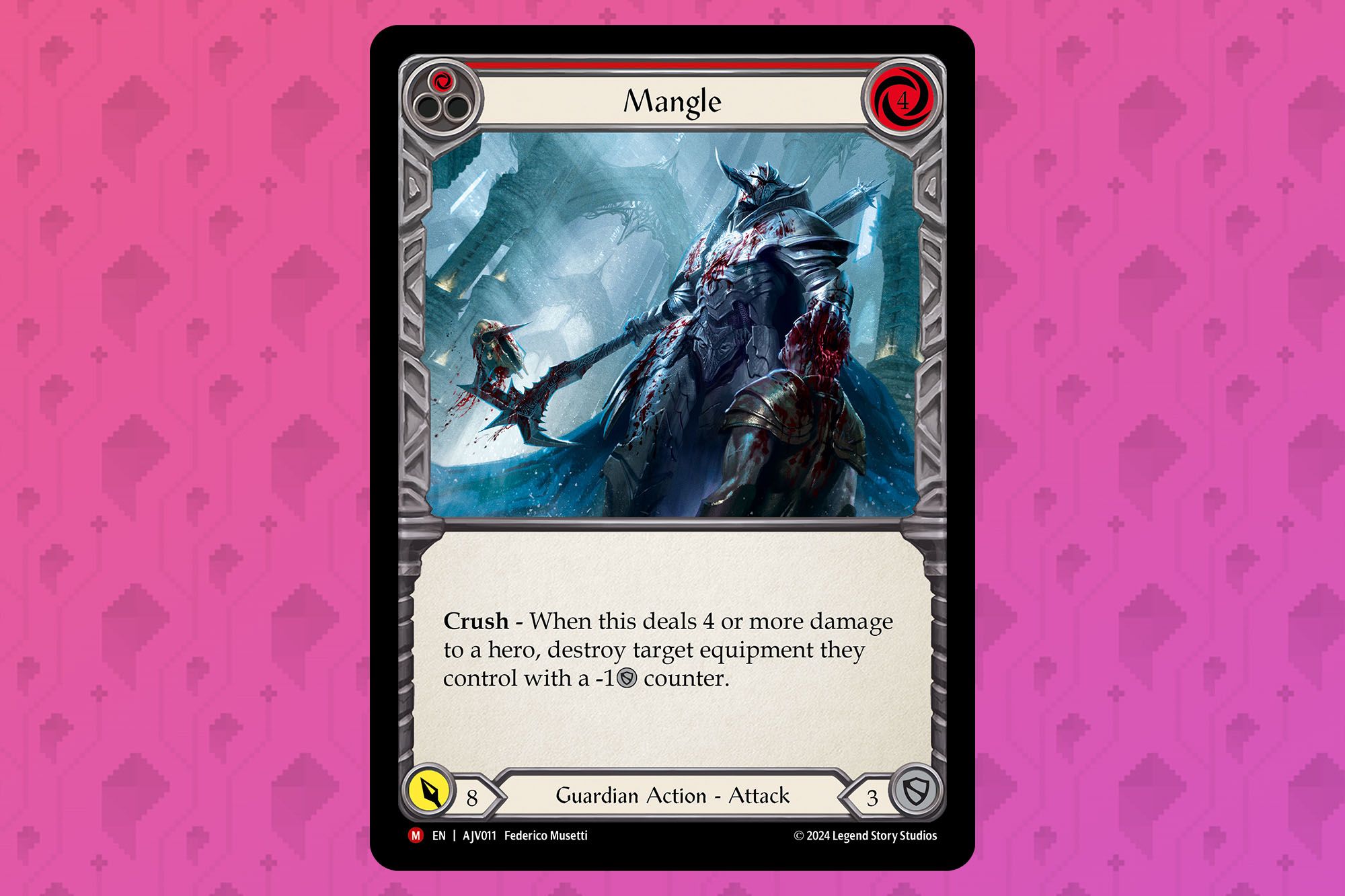 その他 Mangle Foil FLESH AND BLOOD FAB Mangle | Crucible of War (1st Edition) | Star City Games