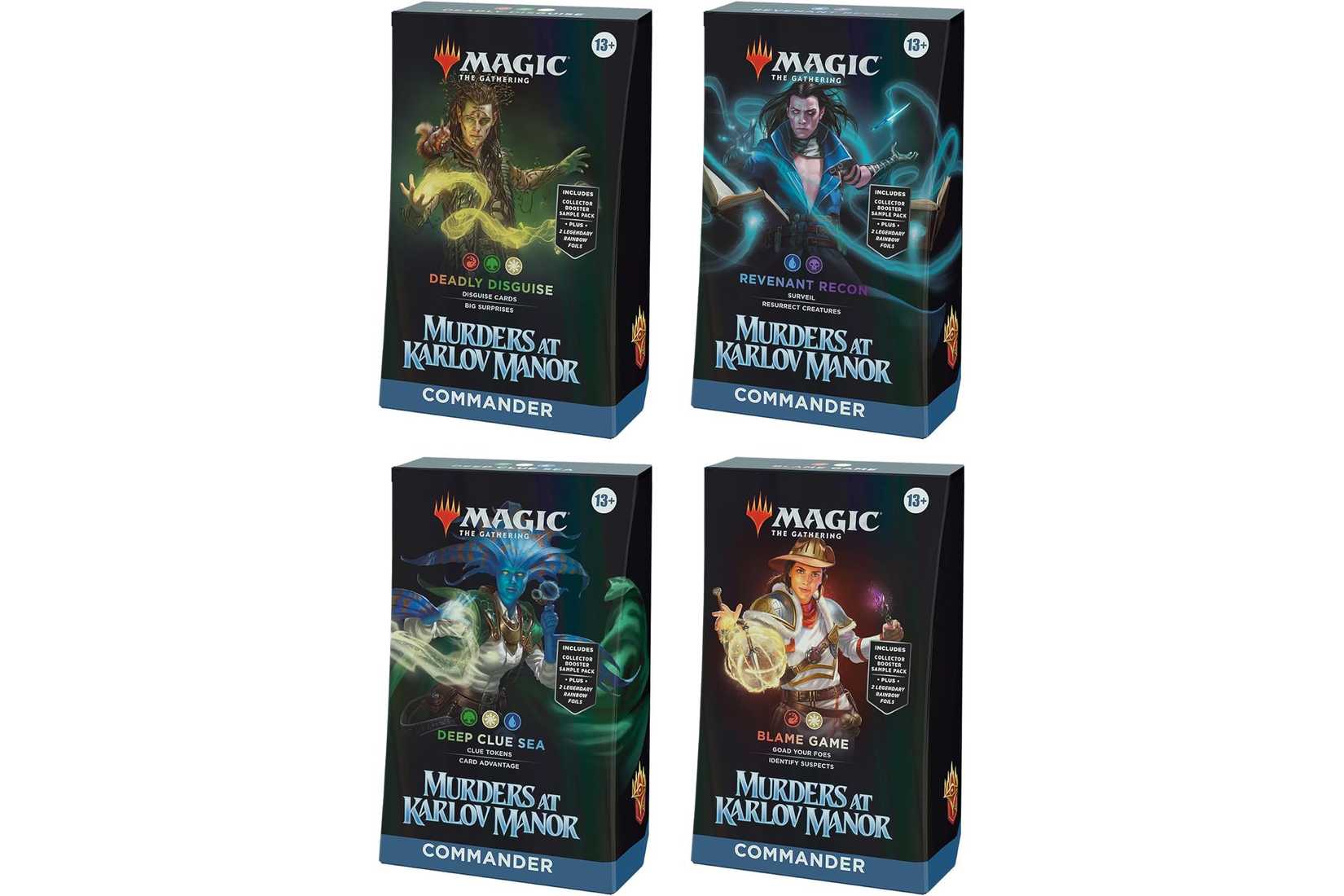 mtg disguise commander deck A Complete Guide to the Deadly Precon Deck! Commander tax affects Disguise cast?