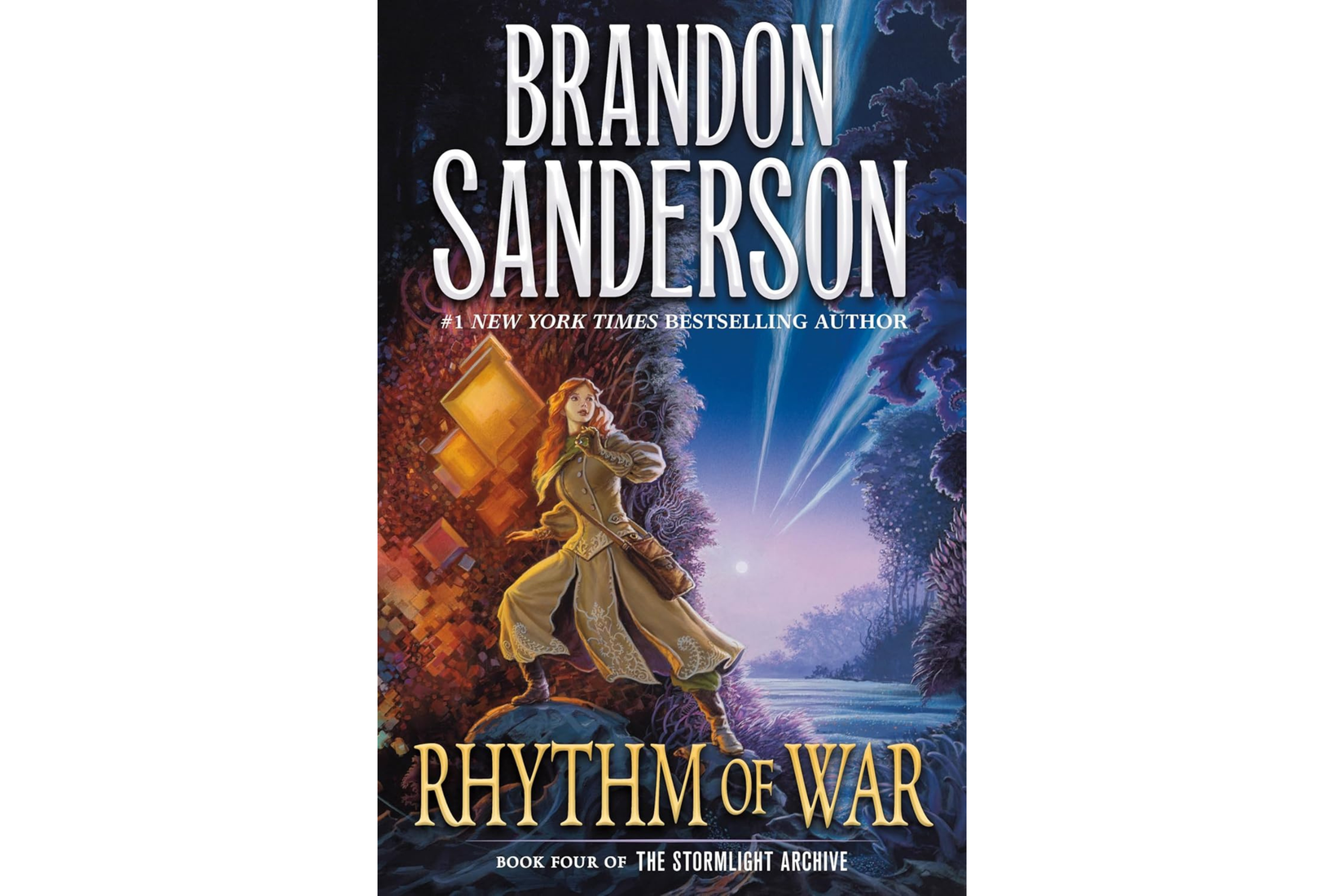 The cover of Rhythm of War by Brandon Sanderson