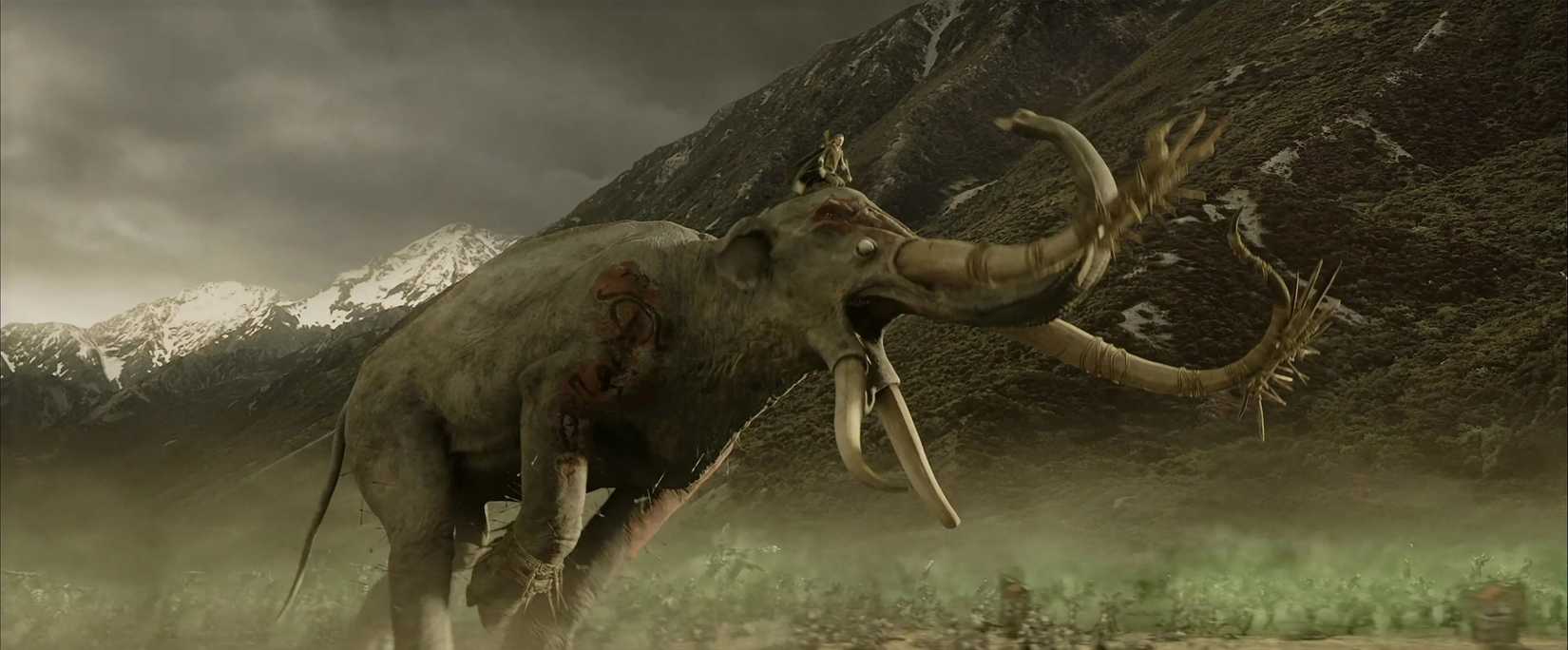 Oliphaunt Rider Lord of the Rings: War of the Rohirrim makes oliphaunts scary again