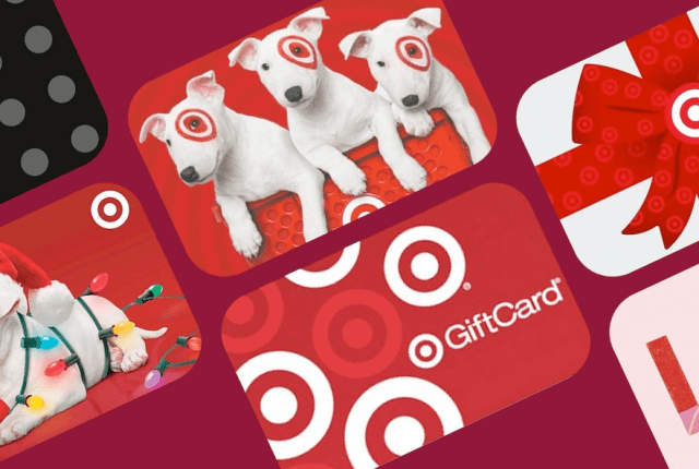 Target will give you a $15 credit when you spend $100 on gift cards