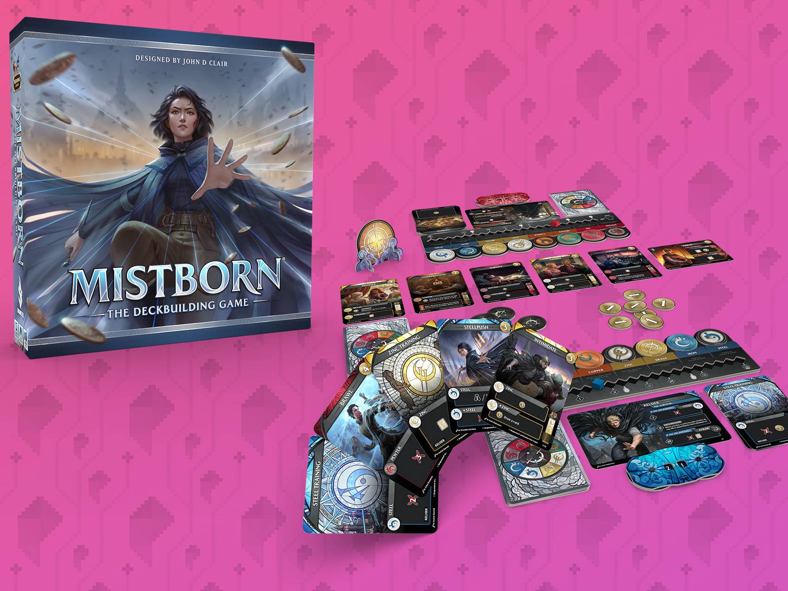 mistborn deckbuilding game card sleeves Mistborn Deck Building Game main image 0