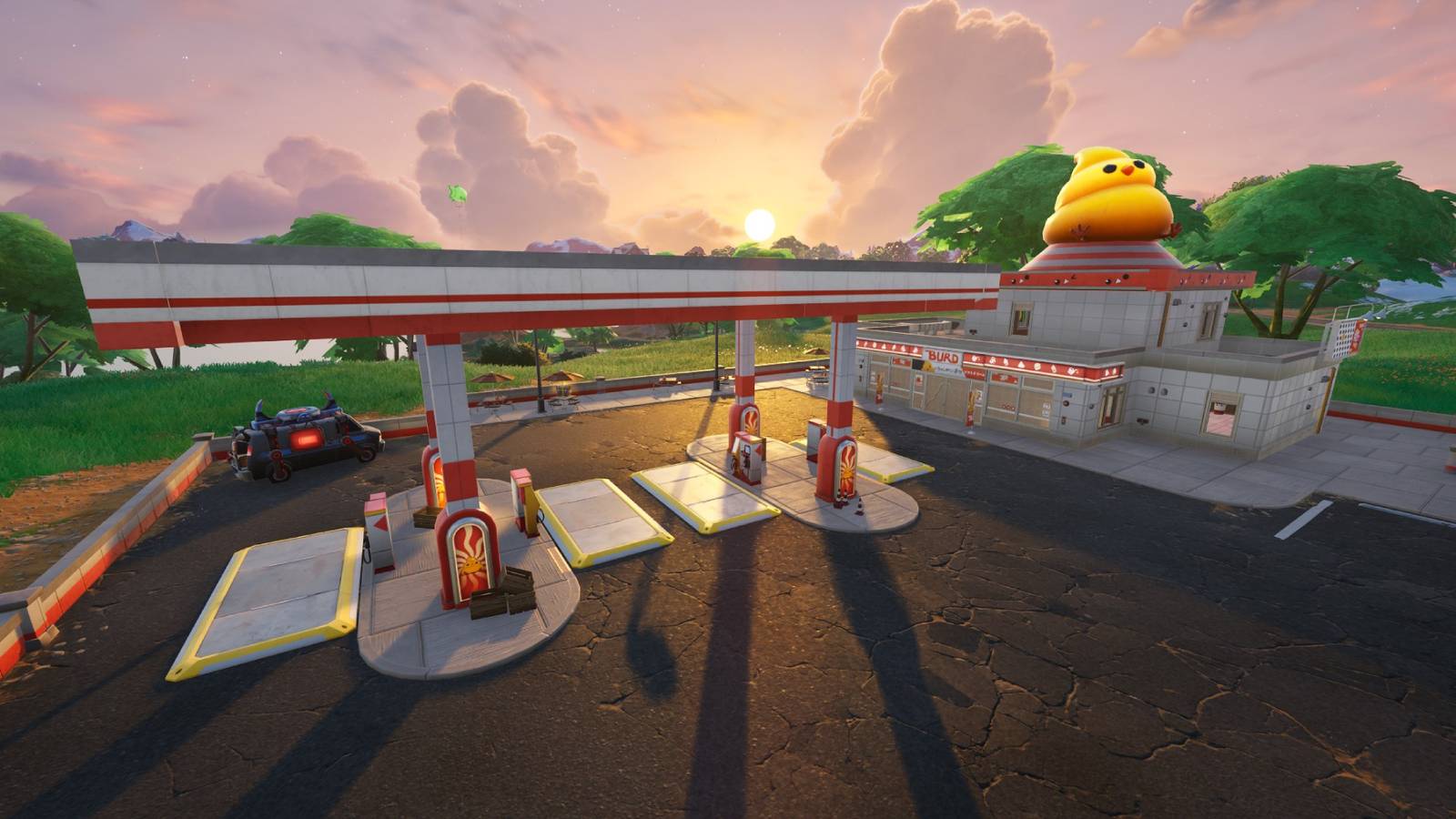 Ring Bit For Thread Repair All Gas Station locations in Fortnite
