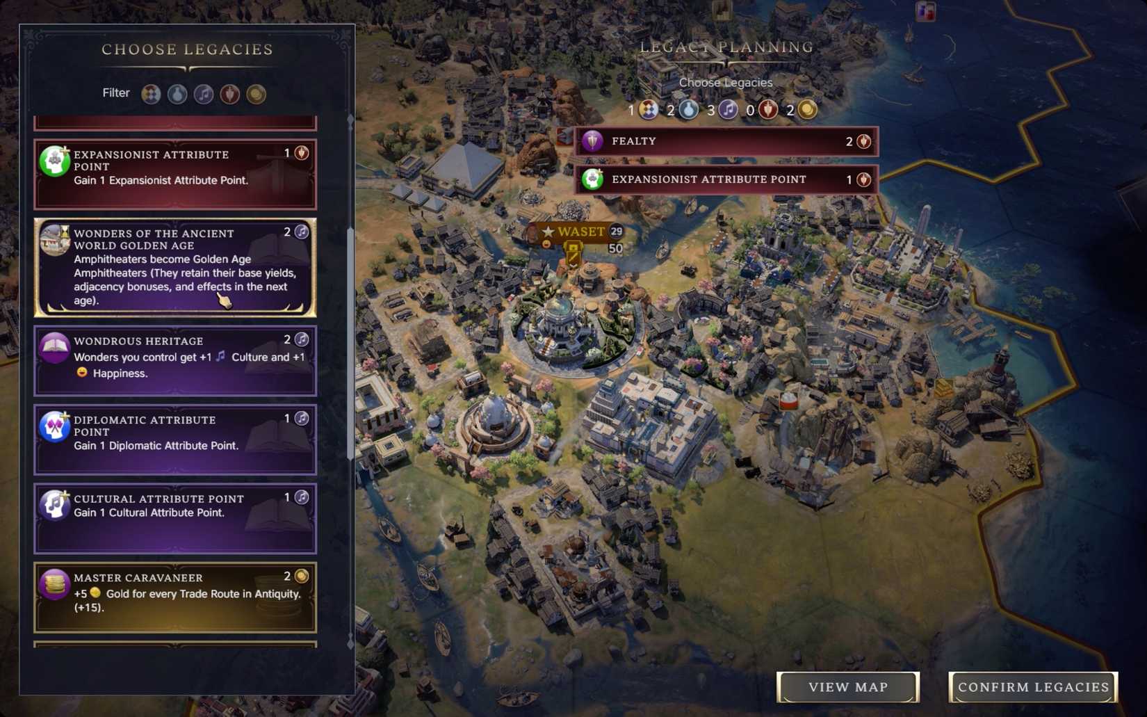 All Legacy Paths and requirements in Civilization 7