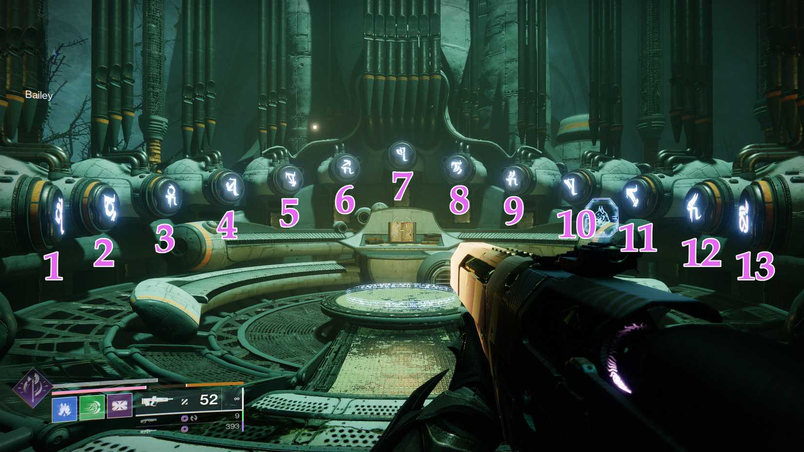 Organ Codes Note All ‘Kell’s Fall’ organ puzzle codes in Destiny 2