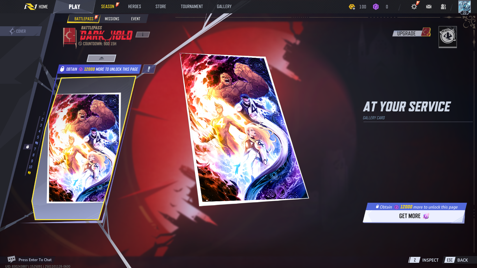 All Marvel Rivals season 1 battle pass skins and rewards