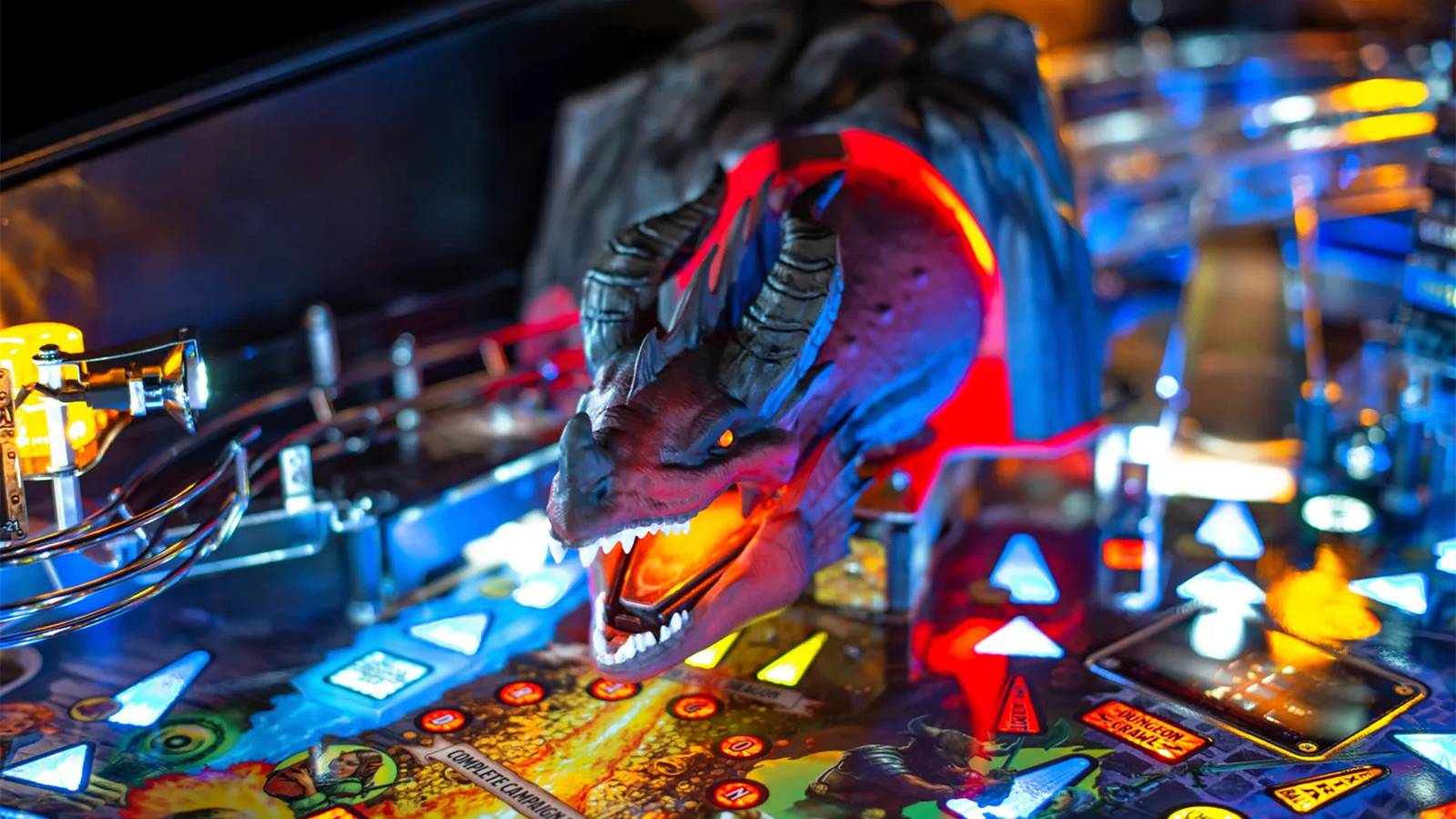 Dungeons & Dragons pinball machine announced with Critical Role cast