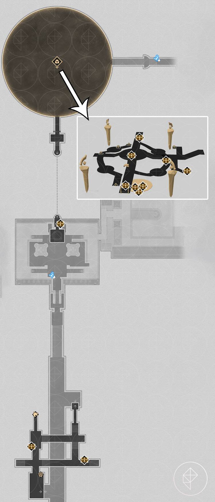 Honkai: Star Rail Amphoreus treasure chest locations and map