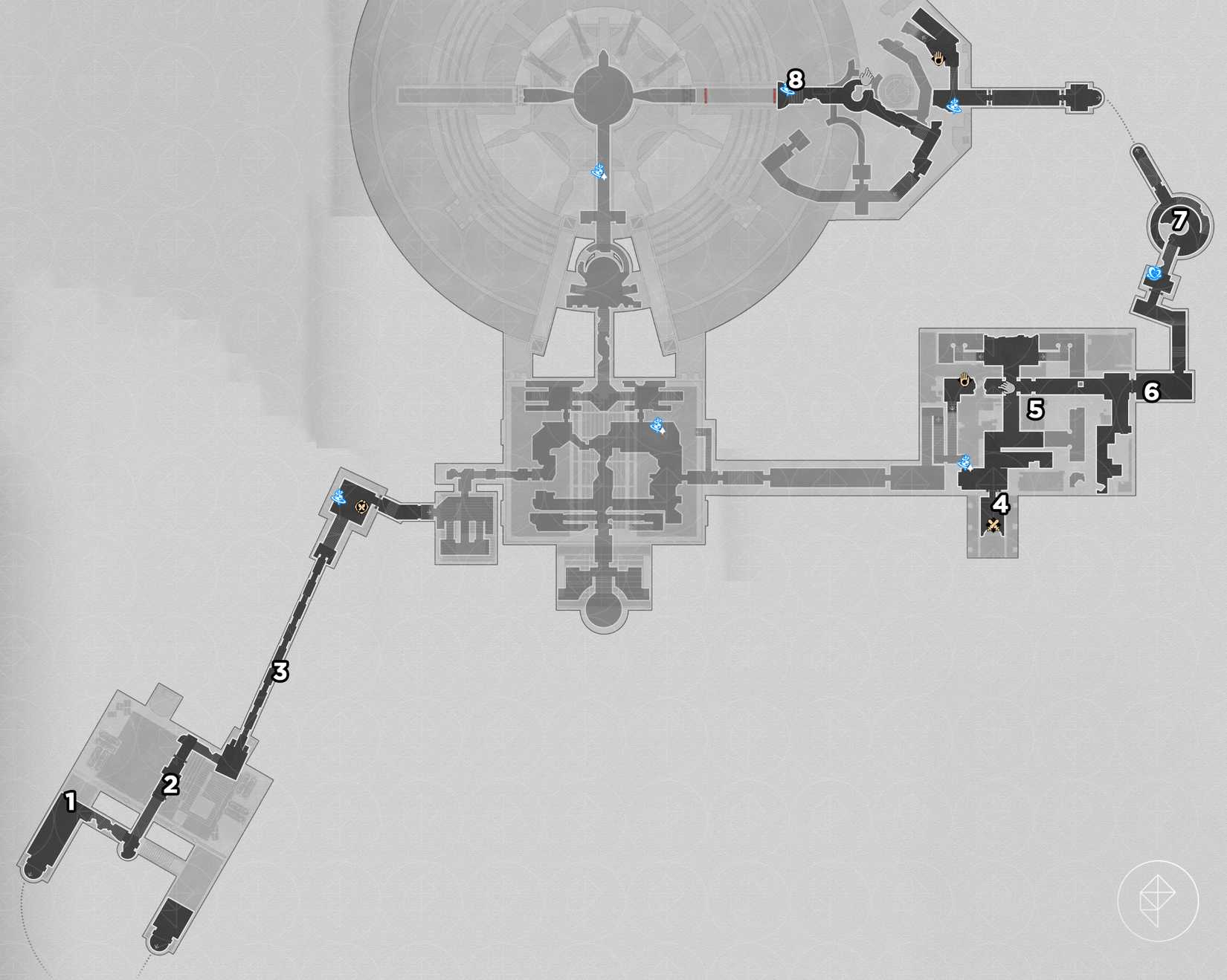 Where to find all nymphs in Honkai: Star Rail