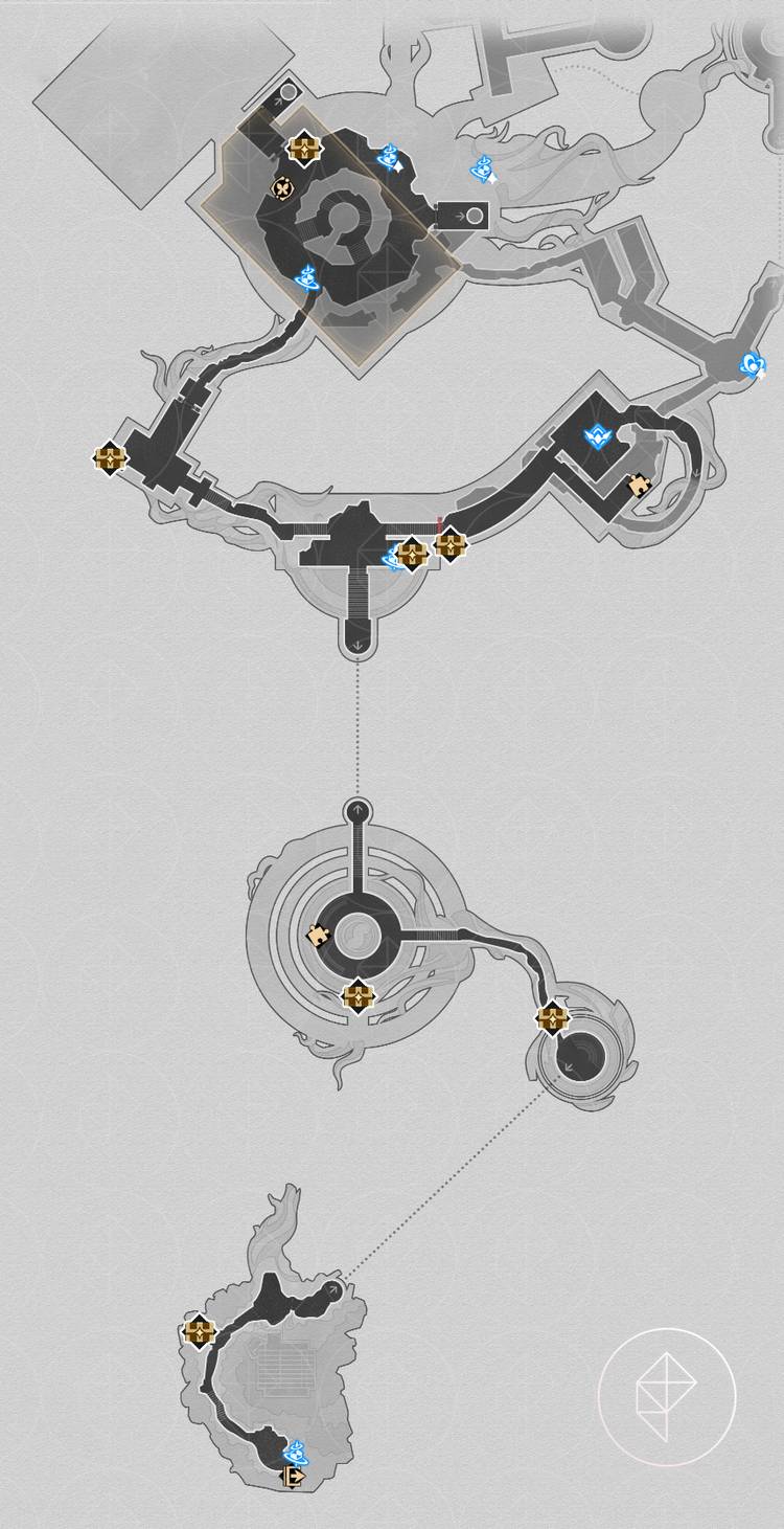 Honkai: Star Rail Amphoreus treasure chest locations and map