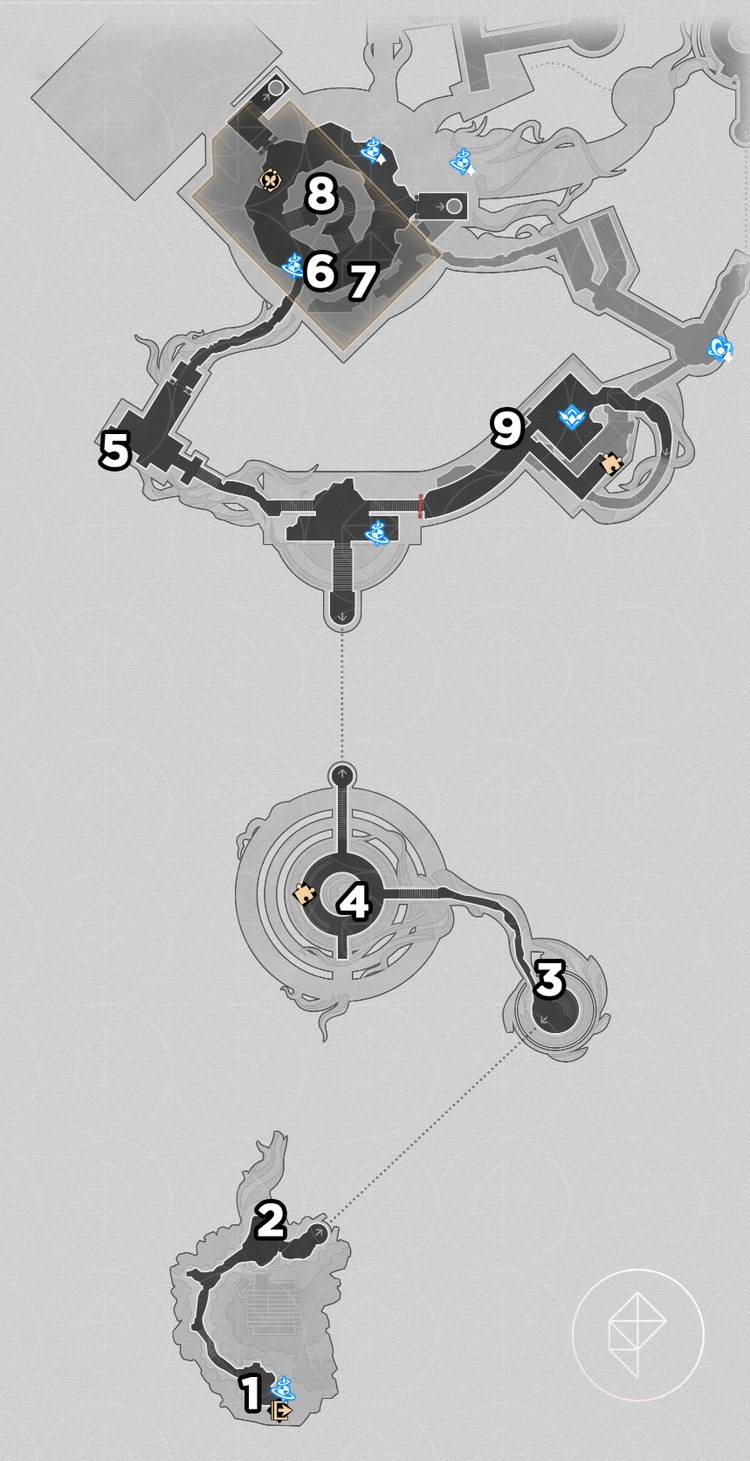 Where to find all nymphs in Honkai: Star Rail