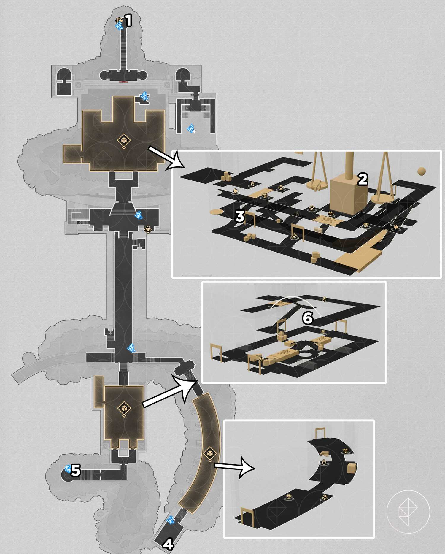Where to find all nymphs in Honkai: Star Rail