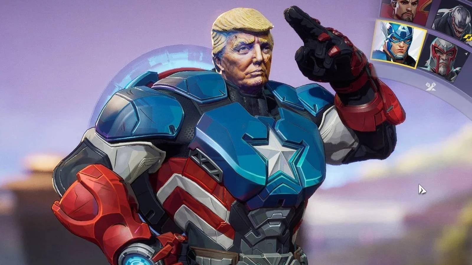 Marvel Rivals Follow Nexus Mods addresses removal of Marvel Rivals Trump skin