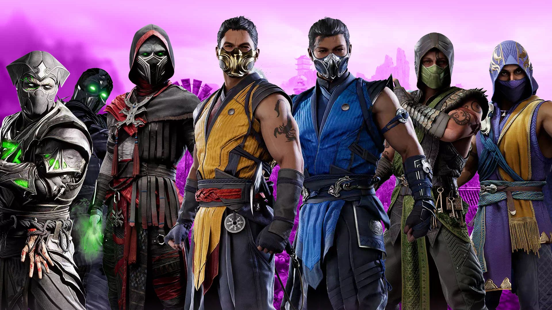 Ninjas De Mortal Kombat