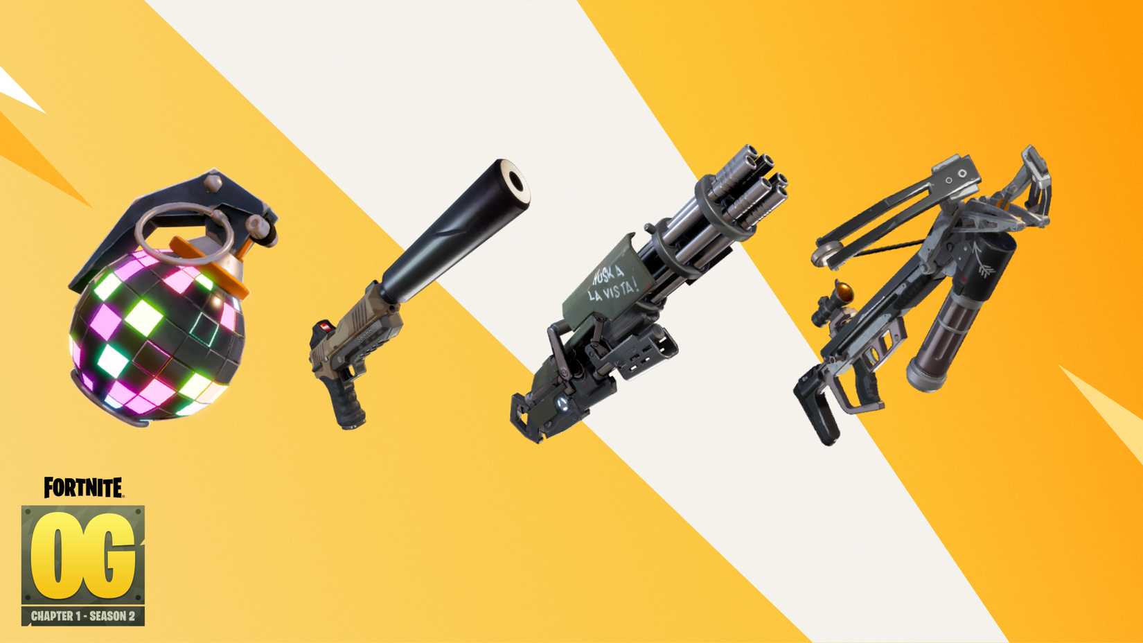 Fortnite OG Season 2 new map and weapon loot pool, image size:1650x928