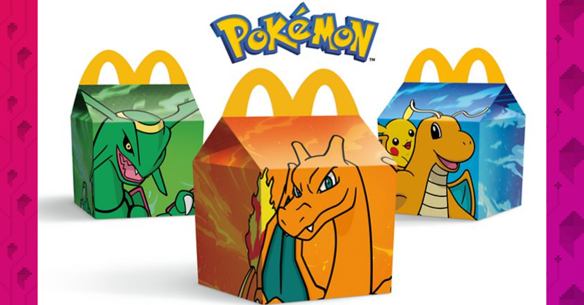 McDonald's running Dragon-type Pokmon and Pocket TCG promo McDonald's running Dragon-type Pokmon and Pocket TCG promo