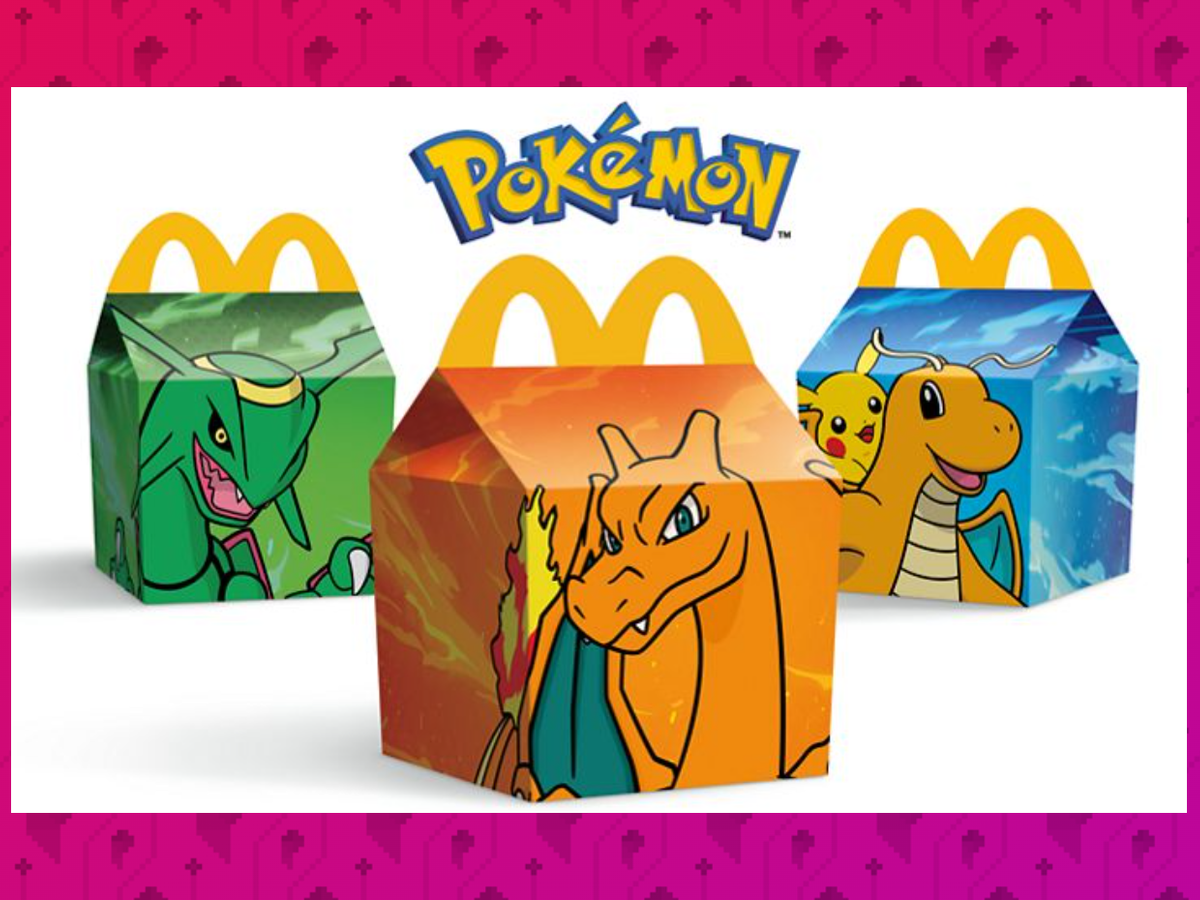 what pokemon cards does mcdonald's have McDonald's & Pokmon Happy Meals Collaboration