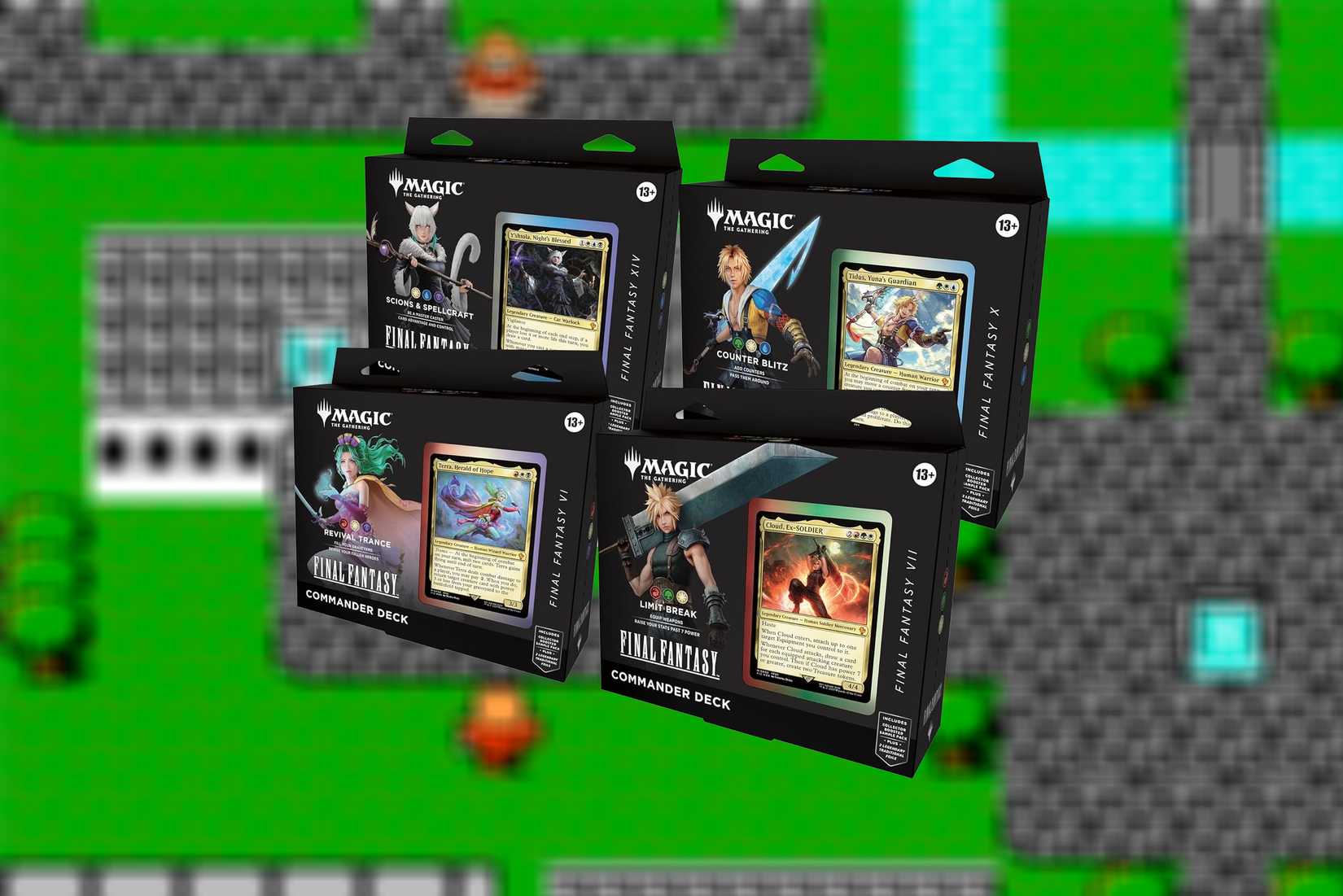 mtg final fantasy collector Final Fantasy Collector's Edition Commander Deck main image 0