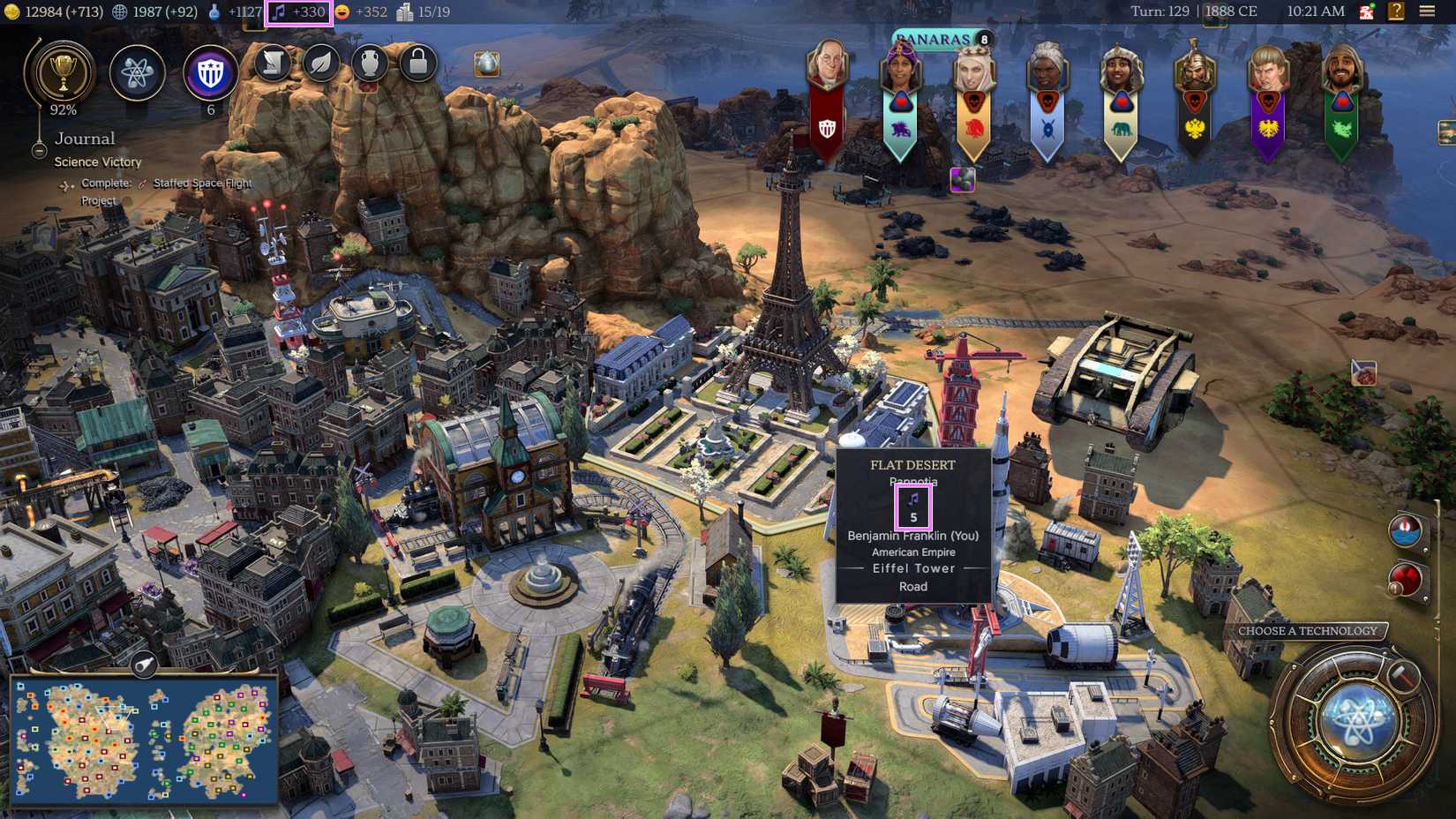 Basic Yield Visual All basic yields in Civilization 7 and how to get them