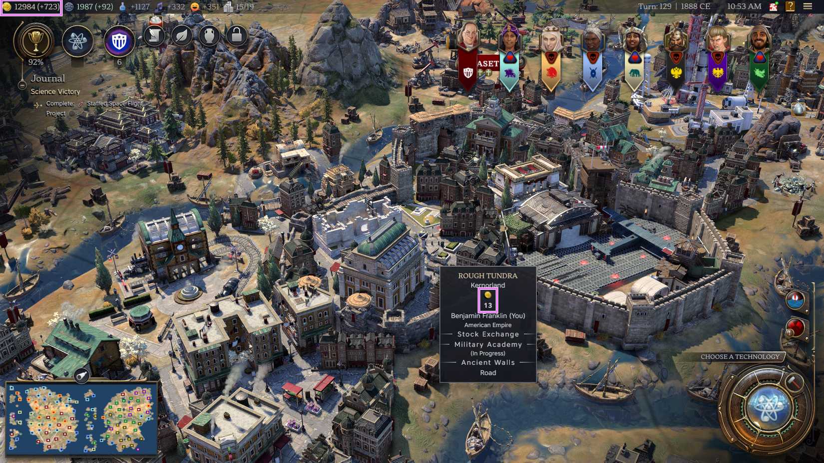 All basic yields in Civilization 7 and how to get them