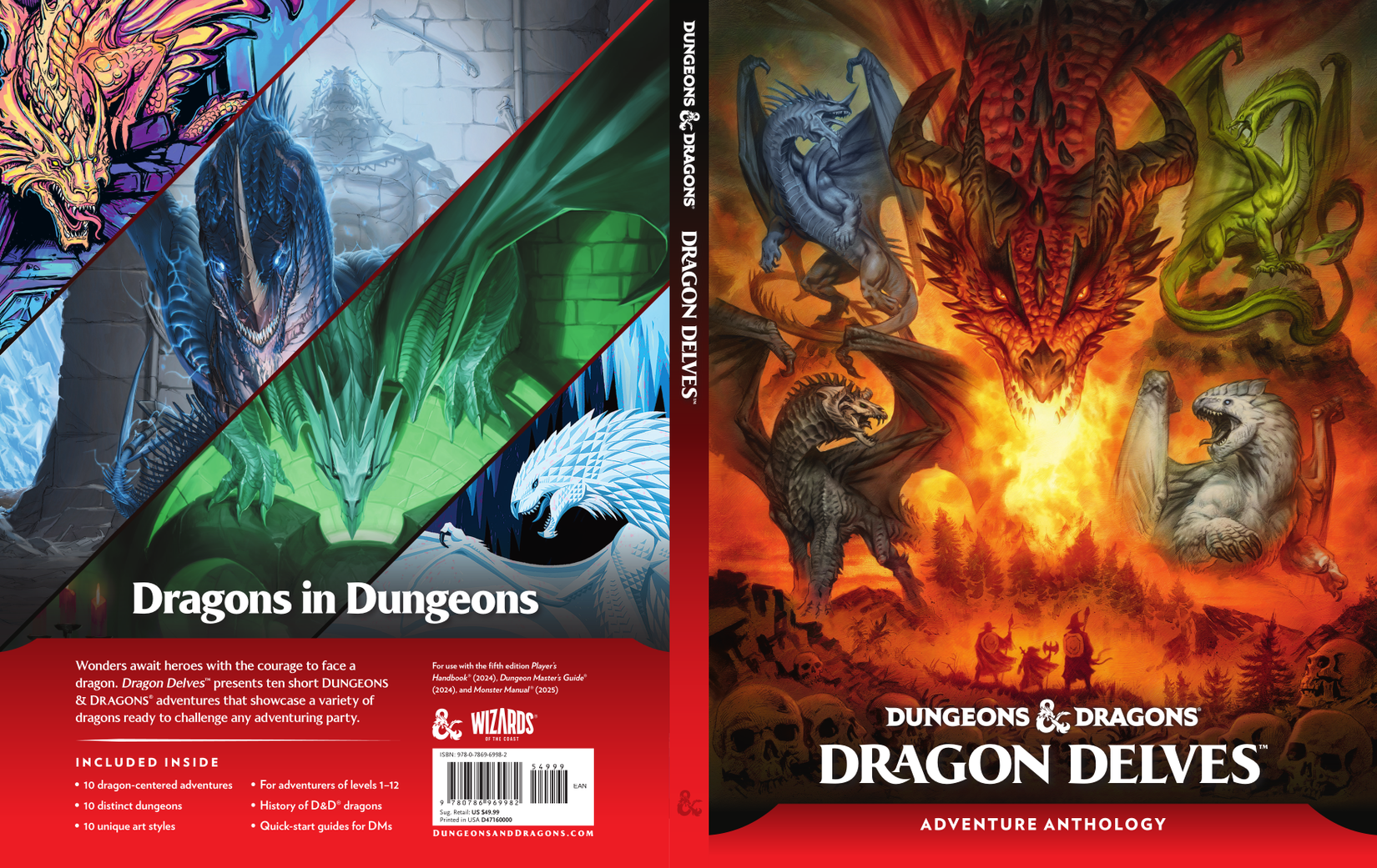 D&D's new dragon-themed anthology is bursting with dragon art