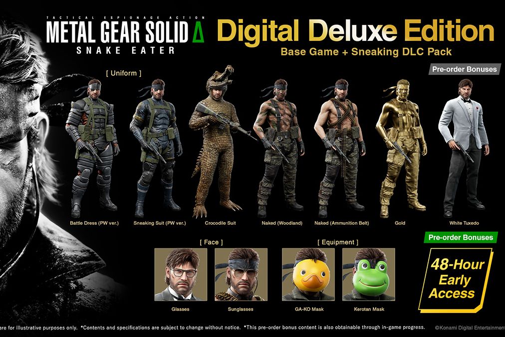 L GEAR SOLID Δ: Premium Pack METAL GEAR SOLID Delta: SNAKE EATER Premium Pack PlayStation