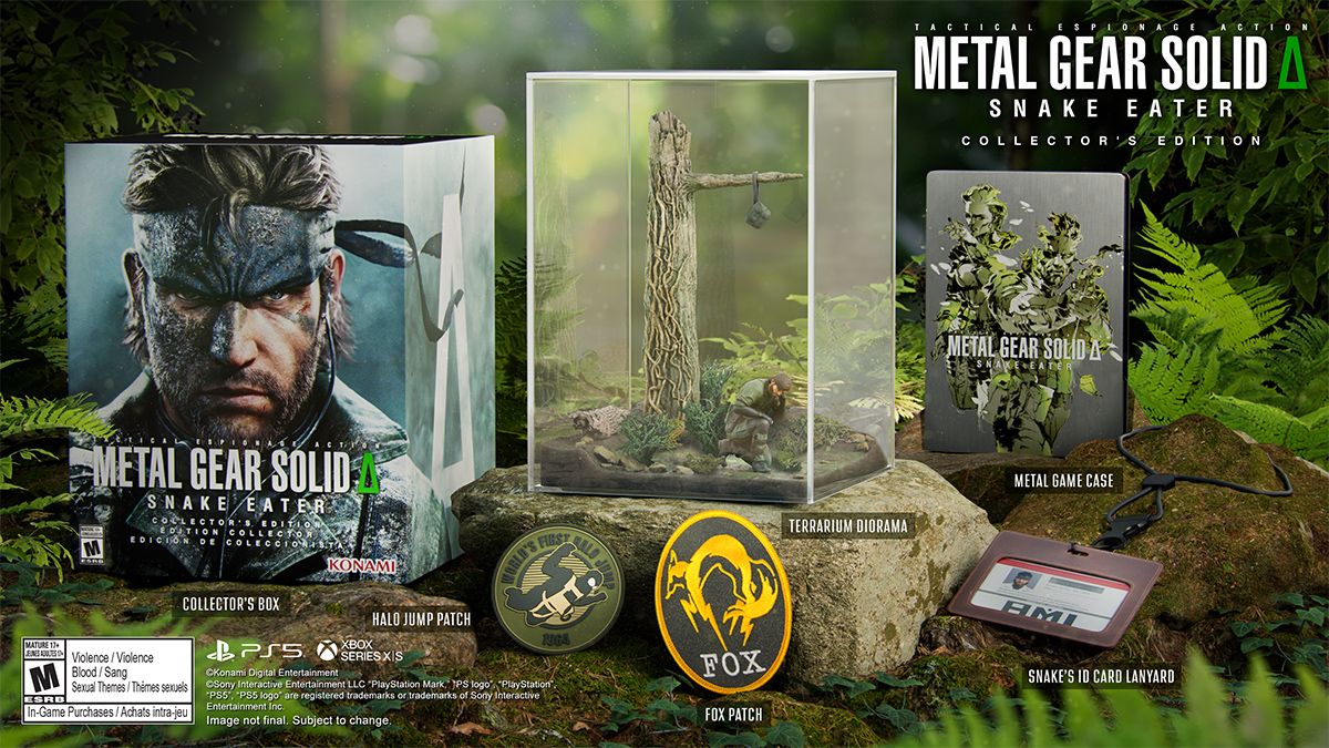 Metal Gear Solid Delta Snake Eater pre-order perks, editions